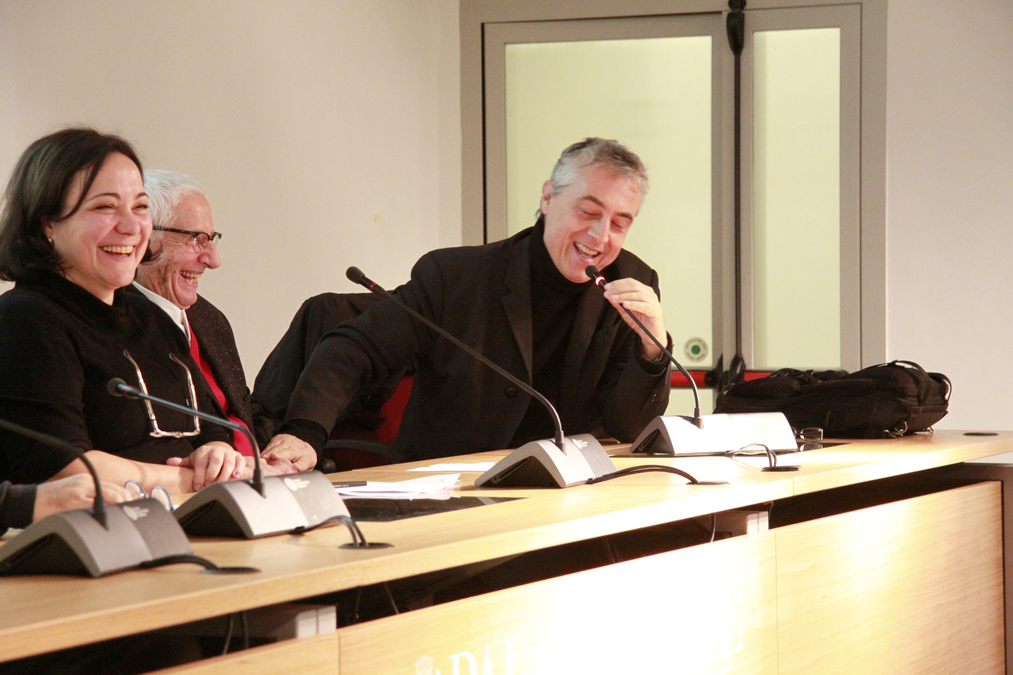 Da destra Assessore Stefano Boeri, Architetto Alessandro Mendini, Silvia Botti